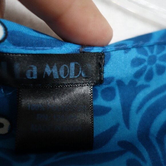 Bella Moda Gown Long Caftan Women's One size Multicolor V-Neck Drawstring - Picture 5 of 12